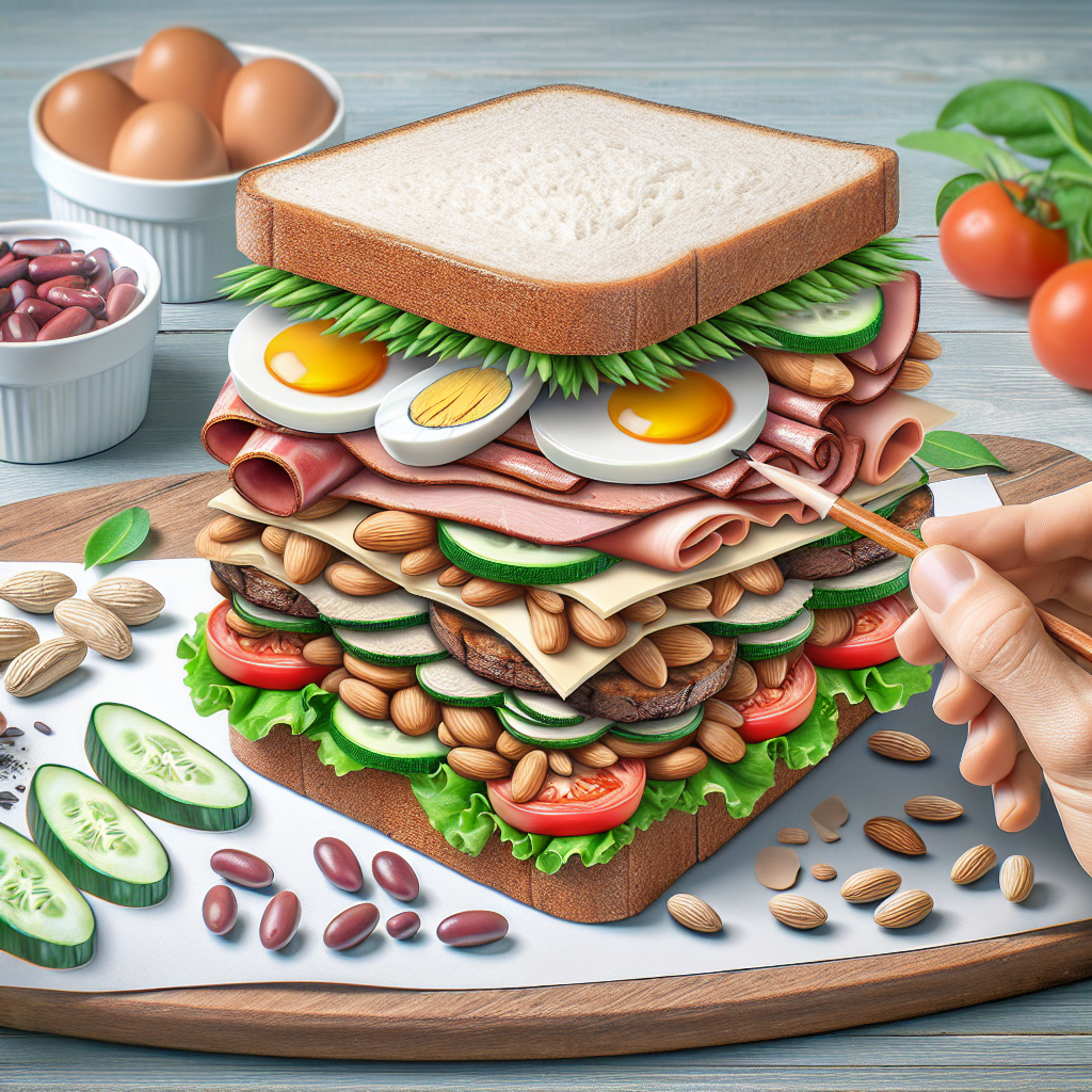 Doğru Sandviç Nasıl Olmalı ? Protein bombası bir tarif!