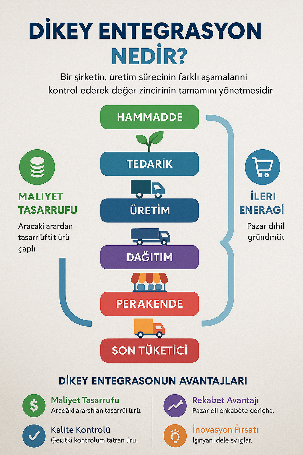Dikey Entegrasyon ( Dikte Entegrasyon ) Nedir ?