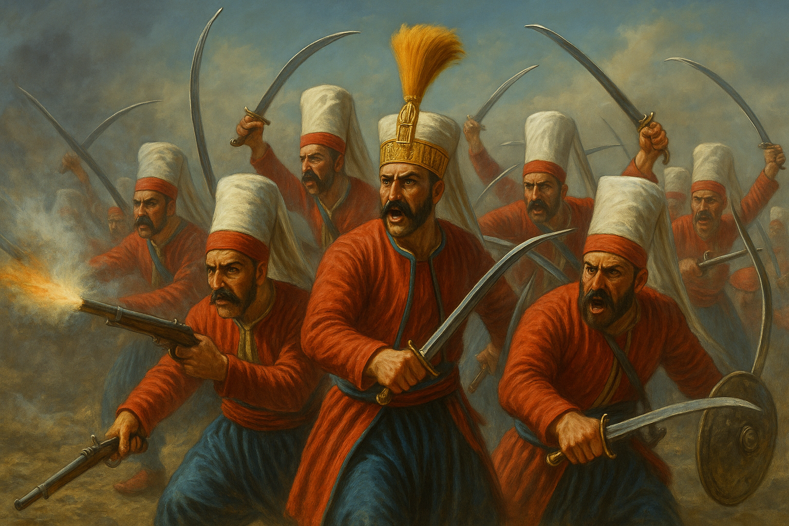 Yeniçeri (Eski Asker ) Padişah 2. Mahmut Ayaklanması