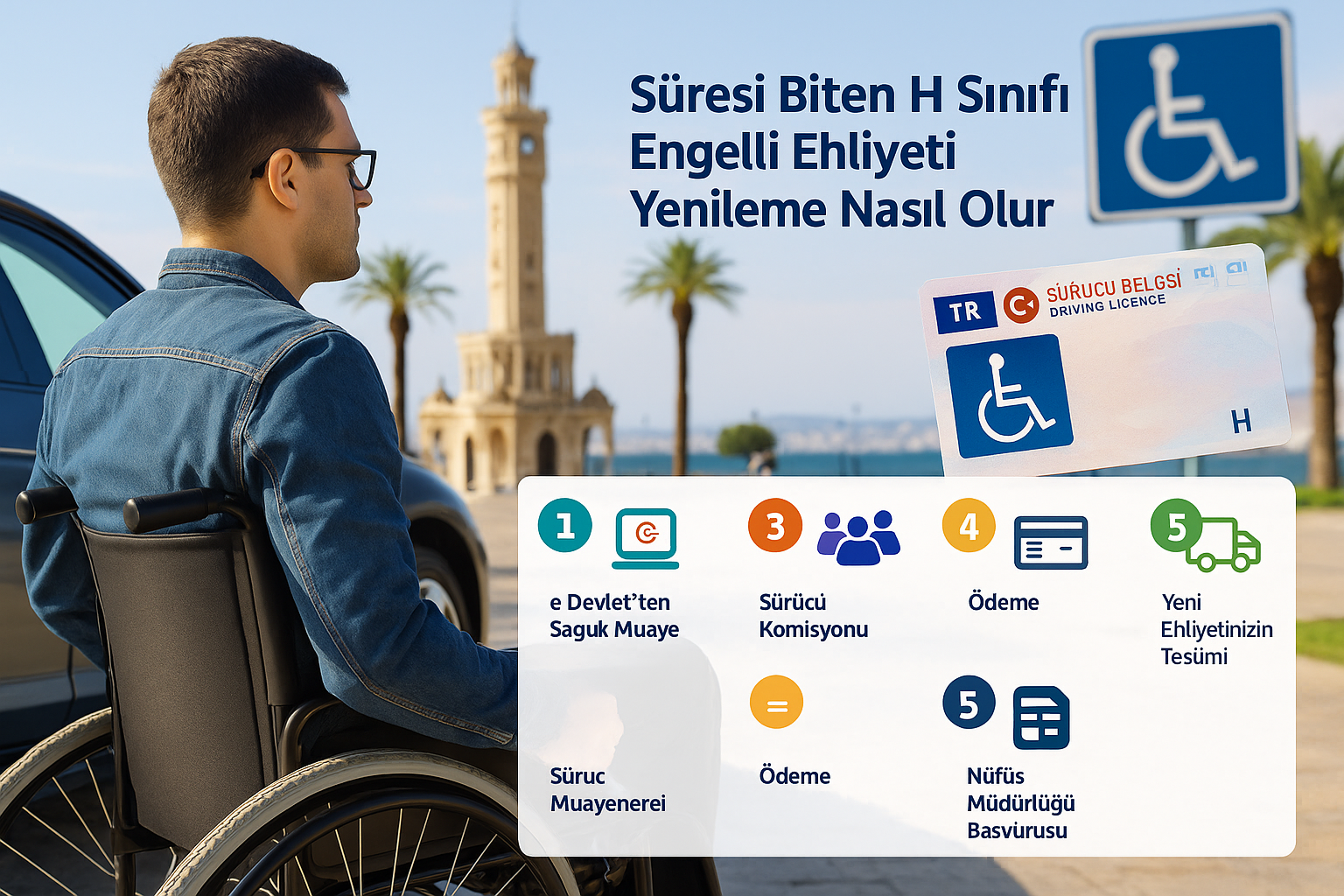 Süresi Biten H Sınıfı Engelli Ehliyeti Yenileme Nasıl Olur